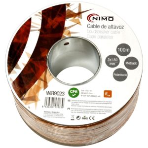 [LIQUIDACIÓN] Cable paralelo ofc 2x1,5mm libre de oxigeno