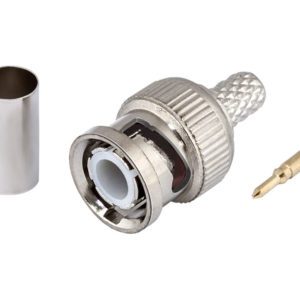 [LIQUIDACIÓN] conector BNC Macho crimpar rg59