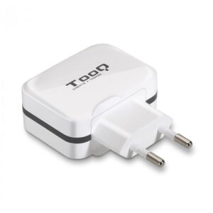 CARGADOR USB RED 230V A 2X5VDC 3,4A BLANCO TOOQ