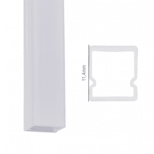 [LIQUIDACIÓN] Perfil policarbonato para inst led ext 2 metr