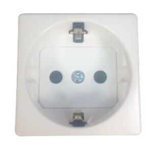 Base SCHUKO SIMON 27 Blanco Nieve
