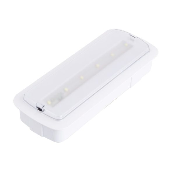 Luz de Emergencia LED 3W + Kit Techo Luz, Permanente / No Permanente