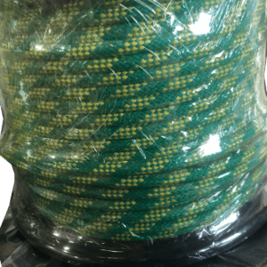 cuerda verde y amarilla