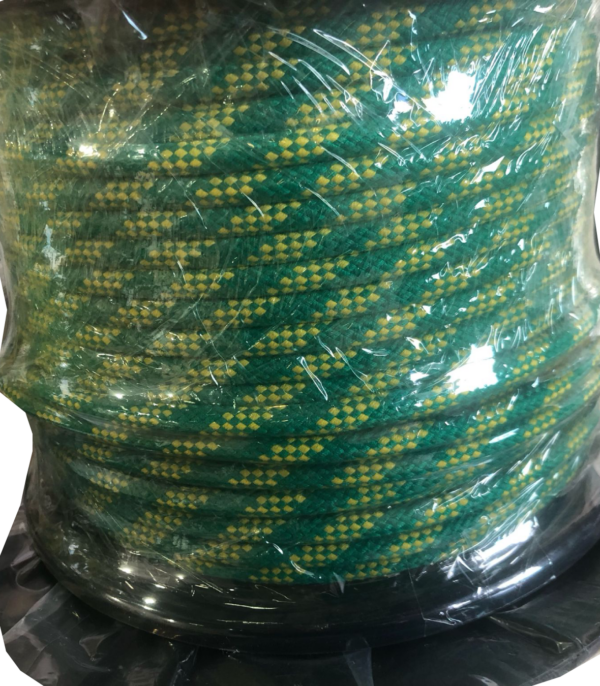 cuerda verde y amarilla