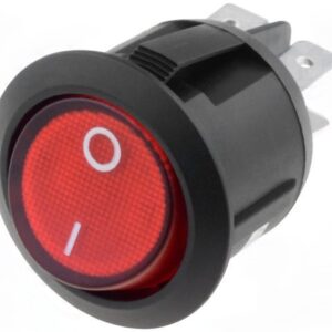 [LIQUIDACIÓN] Interruptor basculante redondo 2ct 10A ip65