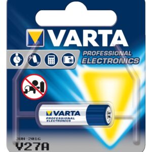 [LIQUIDACIÓN] PILA ALKALINA 12V V27A lr27 L828 Varta Bliste