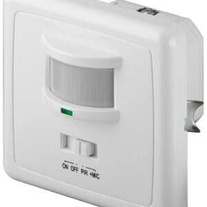 Detector movimiento empotrar pared Goobay