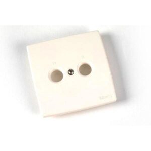 [LIQUIDACIÓN] Caratula toma R-TV/SAT Blanco Polar S.UNICA