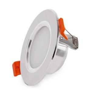 [LIQUIDACIÓN] Downlight leds diametro 98 aro plata 3W