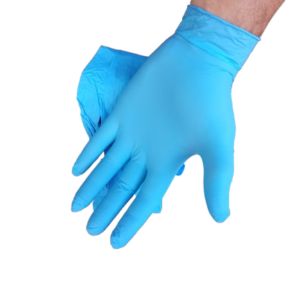 [LIQUIDACIÓN] GUANTES NITRILO TALLA M Azul