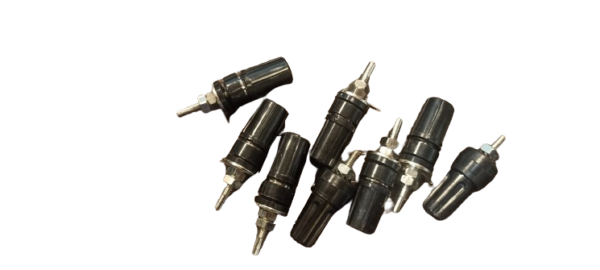 [LIQUIDACIÓN] BORNA ALTAVOZ 4,1MM NEGRA - Imagen 2