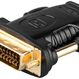 [LIQUIDACIÓN] adaptador DVI 24+1 macho a HDMI Hembra