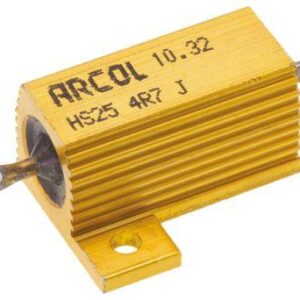 [LIQUIDACIÓN] RESISTENCIA POTENCIA 25W 4,7H 5% HS25.metal