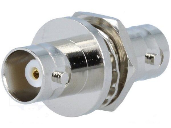 Adaptador BNC Hembra a BNC Hembra C/Tuerca