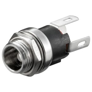 [LIQUIDACIÓN] Conector Alimentacion Hembra Chasis 5,5x2,5mm