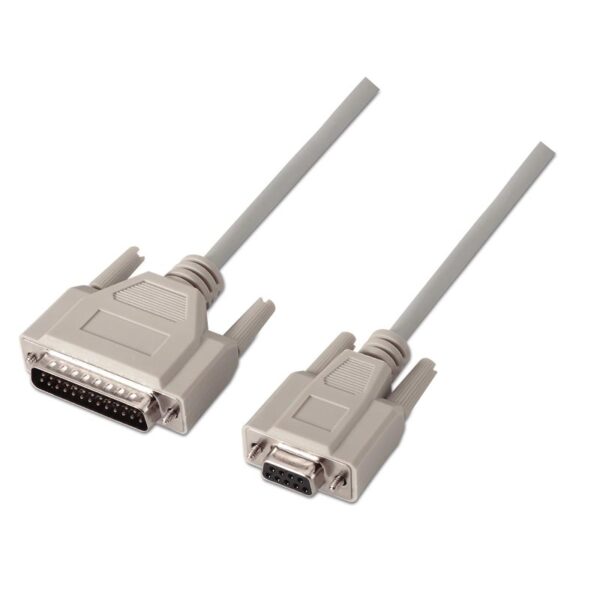 Cable D-Sub DB25 Macho a DB9 Hembra 3m OBSOLETO