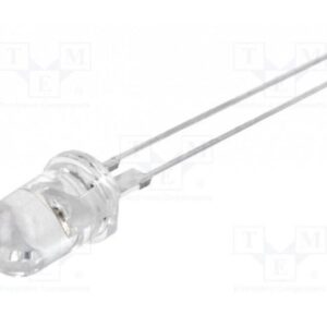 [LIQUIDACIÓN] DIODO LED 5mm rojo azul intermitente 2500mcd