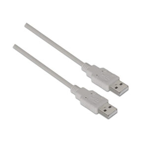 [LIQUIDACIÓN] Cable USB 2.0 A Macho a USB A Macho 1,8m gsc