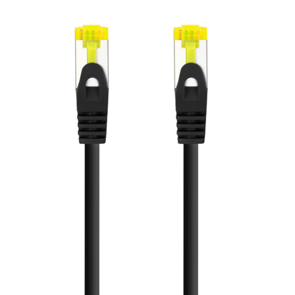Latiguillo RJ45 Cat6a S/FTP CU LSZH 0,5m NEGRO NANOCABLE - Imagen 2
