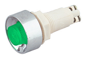 [LIQUIDACIÓN] PILOTO 335 VERDE 230V 12,5MM rosca neon