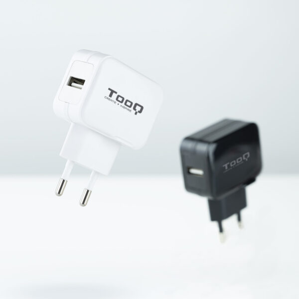 Cargador USB 5V/2,4A BLANCO TOOQ - Imagen 4