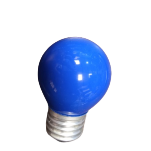 [LIQUIDACIÓN] LAMPARA E27 ESFERICA AZUL OPACA