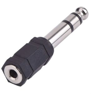 [LIQUIDACIÓN] CONECTOR JACK 6.35SM JACK 3,5SH hembra