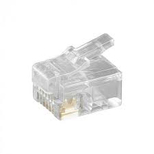 [LIQUIDACIÓN] Conector Telefono RJ12 6P6C Cable Trenzado