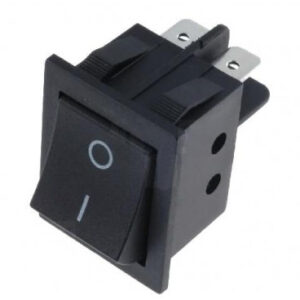 [LIQUIDACIÓN] Interruptor basculante piolar negro 15A on-of