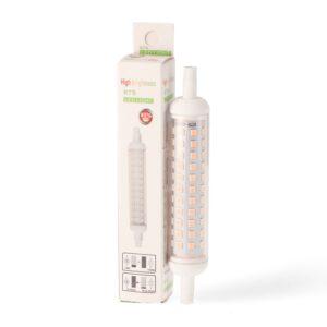 [LIQUIDACIÓN] Lámpara Led R7S 118mm 10W 800Lm calido ww