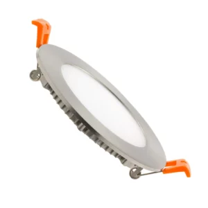 [LIQUIDACIÓN] Placa LED Circular SuperSlim 6W Plata W