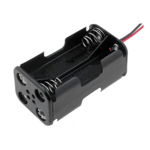 PORTAPILAS R06X4 CON CABLES PARA 4 PILAS AA