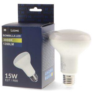 [LIQUIDACIÓN] LAMPARA REFLECTORA R90 LED 15W E27 6000K