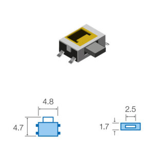 [LIQUIDACIÓN] pulsador de tacto smd SW026