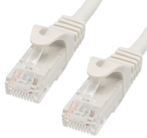 Cat.6A UTP LSZH 100% CU, 26AWG, 1m, Gris