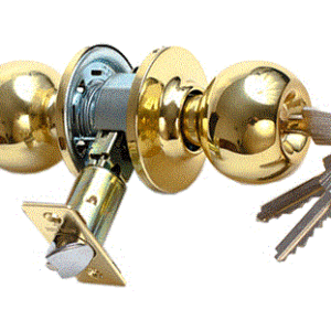 [LIQUIDACIÓN] pomo c/pestillo tesa dorado