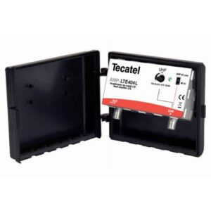 Amplificador mástil 40dB Tecatel UHF, LTE 700