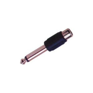 ADAPTADOR JACK 6,3 MACHO MONO A 1RCA HEMBRA