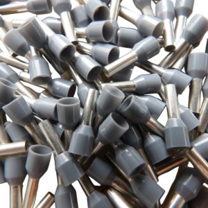 [LIQUIDACIÓN] TERMINAL PUNTERA HUECA 2.5 GRIS TE250