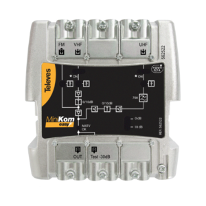 [LIQUIDACIÓN] Amplificador Minicom MATV 3E/1S Easy FM UHF
