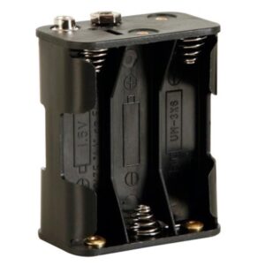 [LIQUIDACIÓN] PORTAPILA 6R6 CON BROCHE