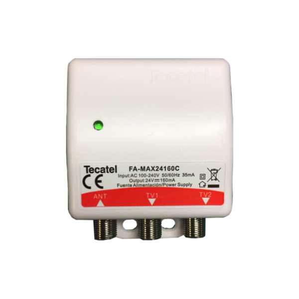 Fuente alimentación 24V 120ma TV Tecatel