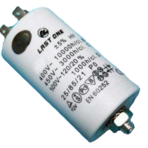 [LIQUIDACIÓN] Condensador 20uf 450Vac trabajo motor faston