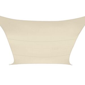 Vela crema 3,6x3,6 cuadrada