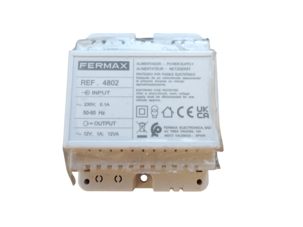 Alimentador Fermax 4802 12vac 1A de ocasión