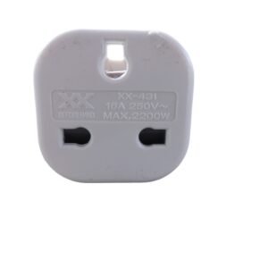 [LIQUIDACIÓN] CLAVIJA ADAPTADORA EUROP.A INGLES 4.8MM