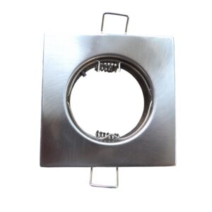 [LIQUIDACIÓN] Empotrable Inteca Cuadrado Fijo Niquel 8x8