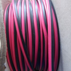 Cable paralelo rojo negro 2x1mm