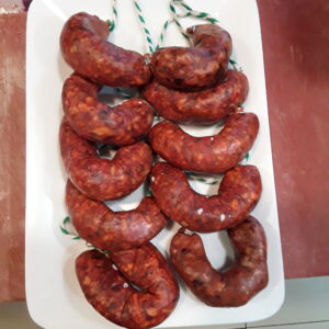 Chorizo ibérico precio 1/4 Kg.