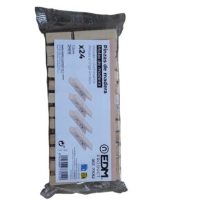 [LIQUIDACIÓN] PACK 24 PINZAS DE MADERA 7cm EDM